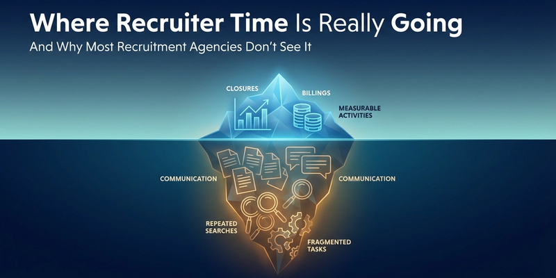 Where Recruiter Time Is Really Going - And Why Most Recruitment Agencies Don't See It